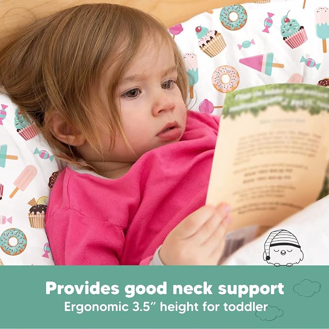 Toddler Pillow with Pillowcase - Image 5
