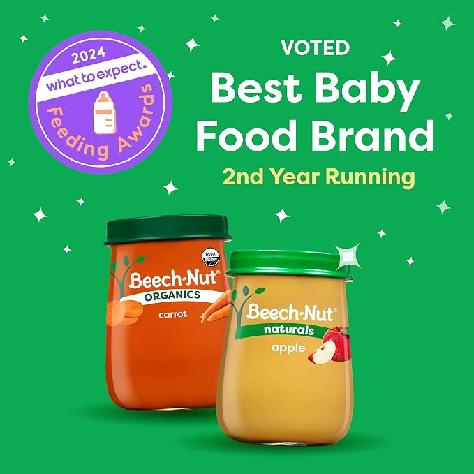 Beech-Nut Meat Baby Food Jars, Chicken & Chicken Broth Puree, 7g Protein - Image 7