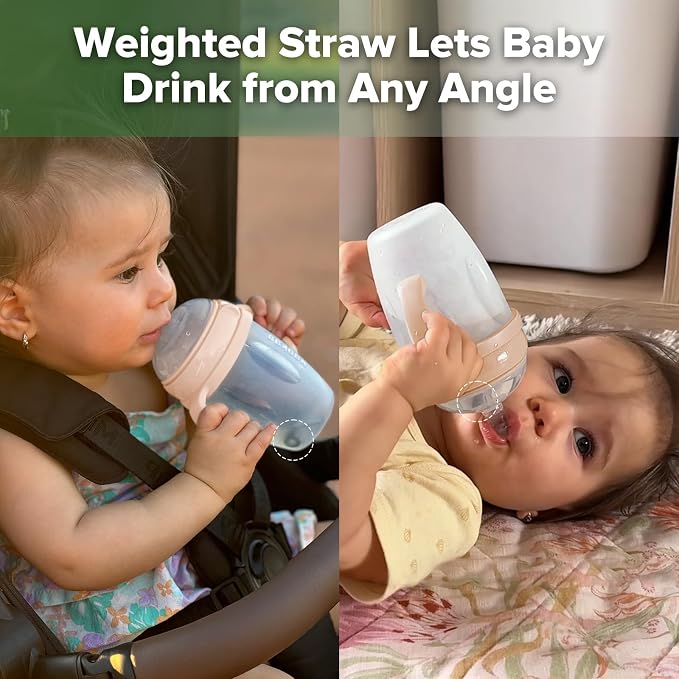 haakaa Weighted Straw Cup Sippy Cup - Image 3