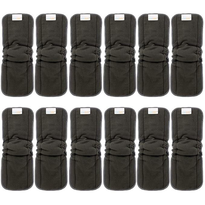 ALVABABY Reusable 5 Layers 12 Pack Inserts by ALVABABY
