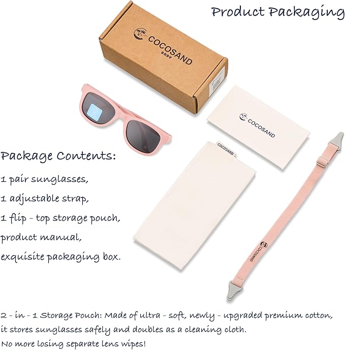 COCOSAND Flexible Baby Sunglasses - Image 3