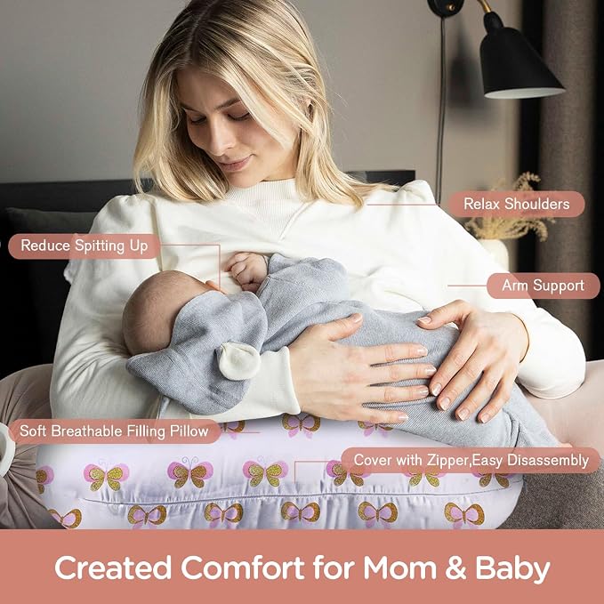 Little Grape Land Nursing Pillow, Breast Feeding Pillows - Image 3