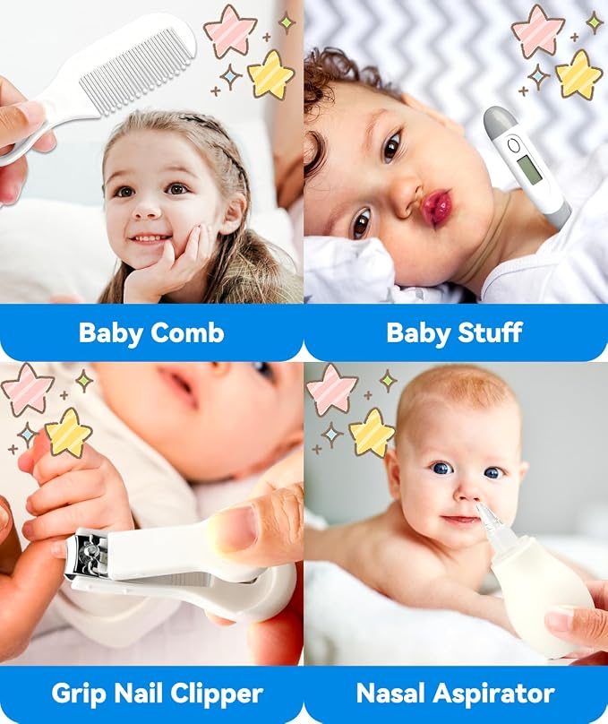Baby Healthcare and Grooming Kit, Portable Baby Safety Care Set, Baby - Image 7