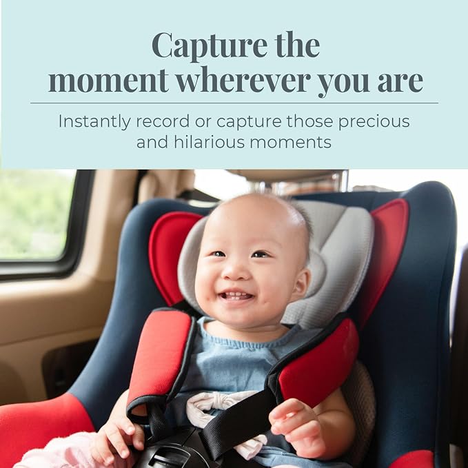Tiny Traveler Baby Monitor Portable Baby Car Camera - Image 3