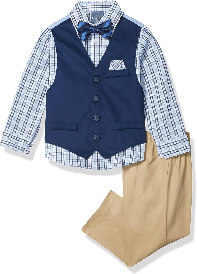Nautica Boys' 4-Piece Formal Suit Set by Nautica