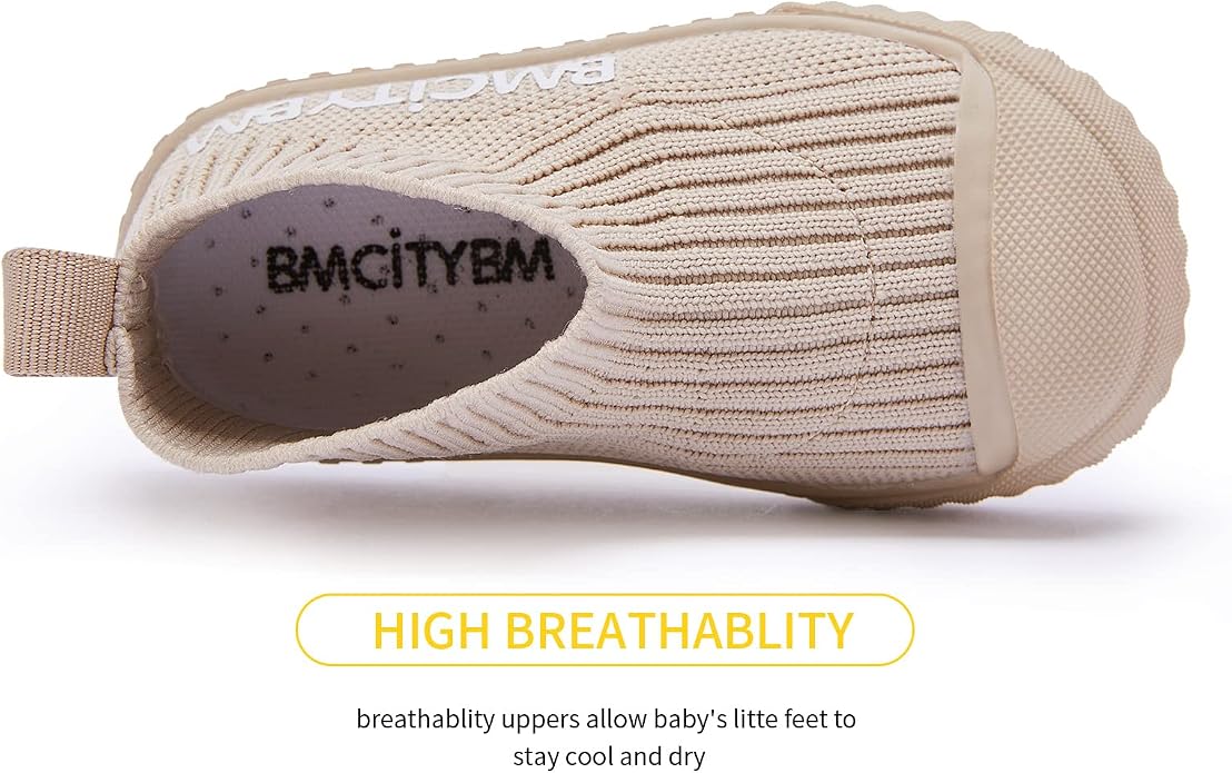 BMCiTYBM Baby Sneakers Girls Boys Lightweight Breathable Mesh First Walkers - Image 3