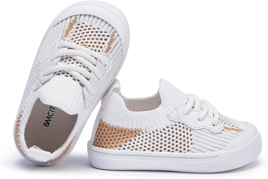 BMCiTYBM Baby Sneakers Girls Boys Lightweight Breathable Mesh First Walkers - Image 3