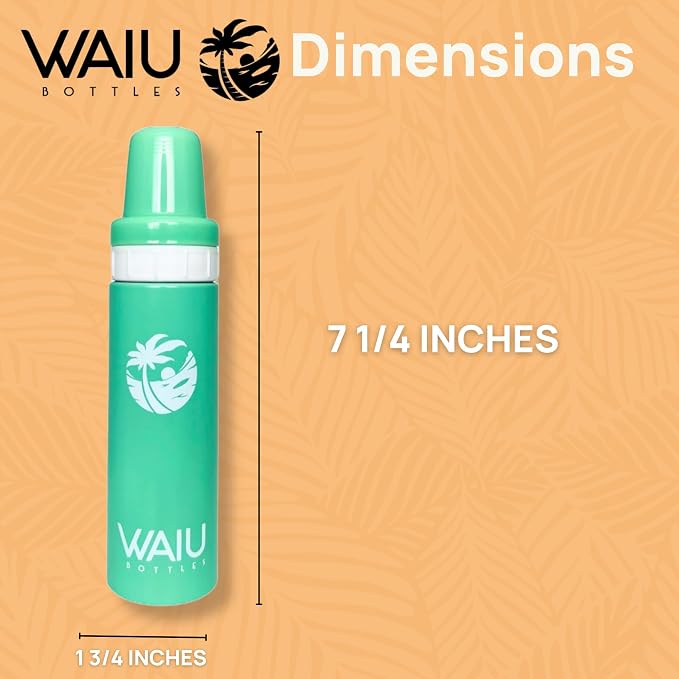 Versatile Waiu Insulated Baby Bottle | 4 oz & 6 oz Sizes | Keeps Drinks Hot - Image 6