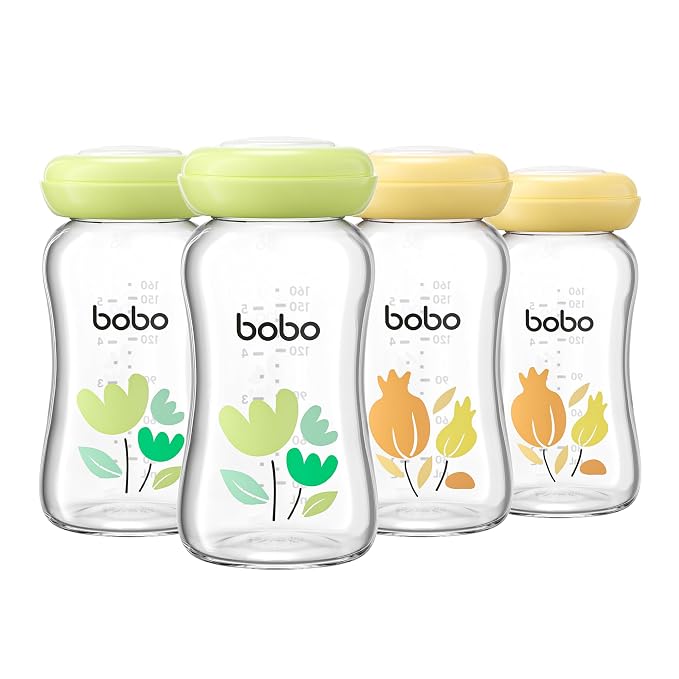 YOHKOH Glass Breast Milk Storage Bottles by Home