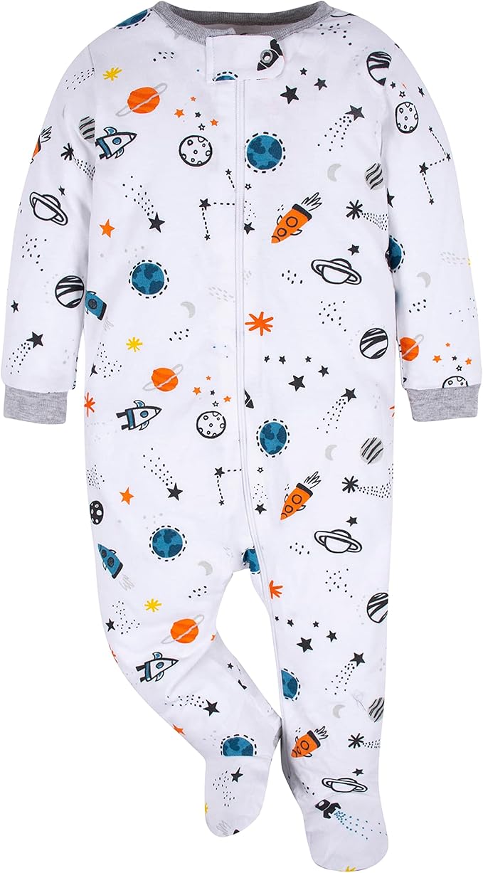 Gerber Baby Boys 4 Pack Sleep 'N Play Footie - Image 3