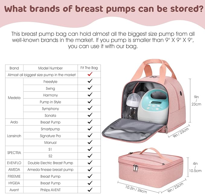 Pump Bag, Breast Pump Carrying Bags - Image 2