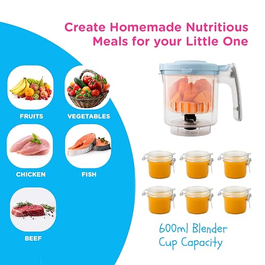 EVLA'S Baby Food Maker, Baby Food Processor - Image 4