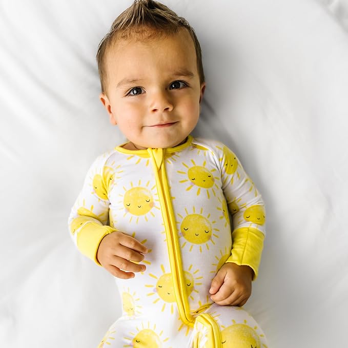 Little Sleepies Pajamas for Baby Boys & Girls, Viscose from Bamboo Baby Pajamas - Image 9