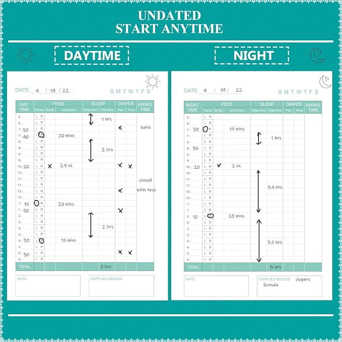 Baby's Daily Care Planner - Image 3