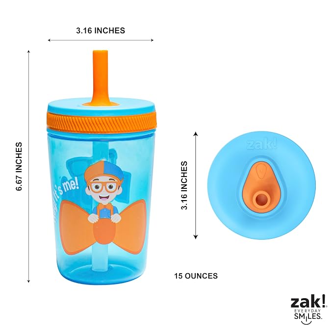 Zak Designs Blippi Kelso Toddler Cups - Image 8