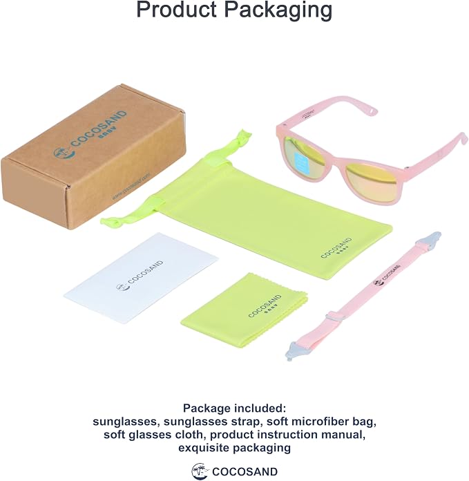COCOSAND Flexible Baby Sunglasses - Image 2