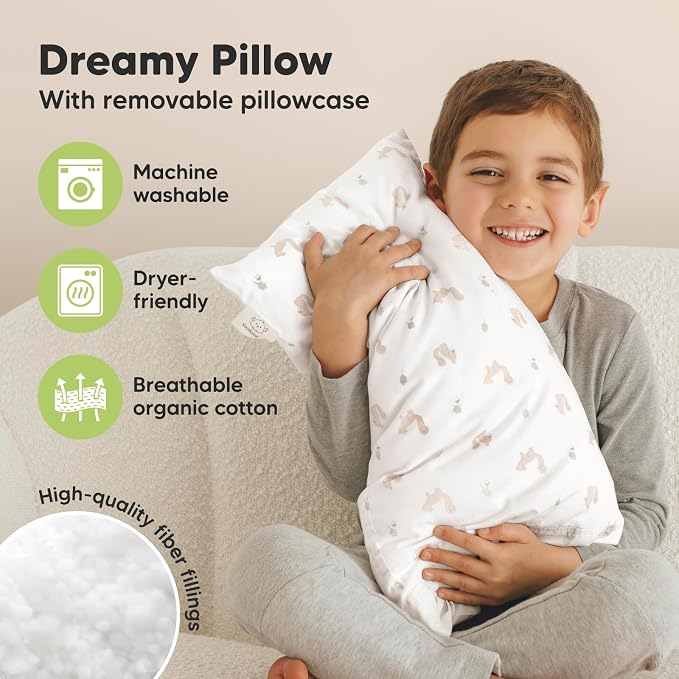 Toddler Pillow with Pillowcase - Image 4