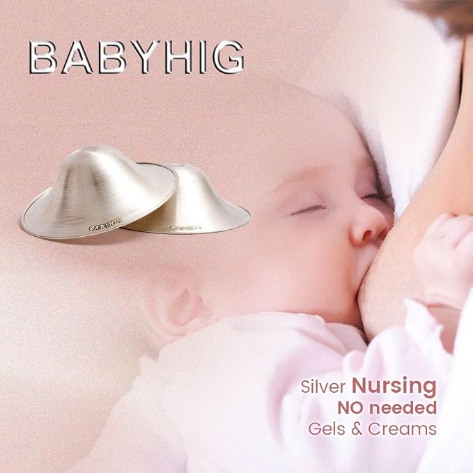 The Orginal Silver Nursing Cups – Silver Nipple Shields - Image 3