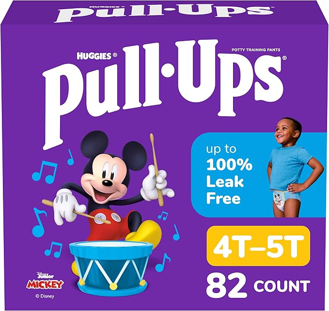 Pull-Ups Boys' Potty Training Pants, Size 4T-5T Training Underwear by Pull-Ups