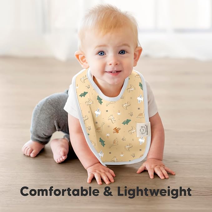 KeaBabies 8-Pack Organic Baby Bibs - Image 5