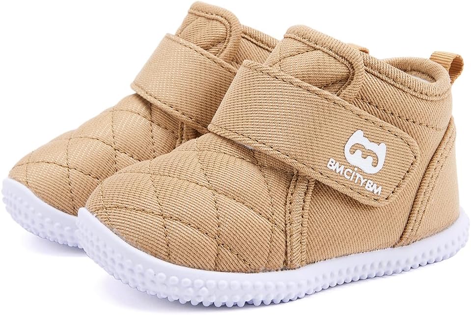BMCiTYBM Toddler Baby Winter Snow Boots Boy Girl Faux Fur Warm Non Slip First - Image 3