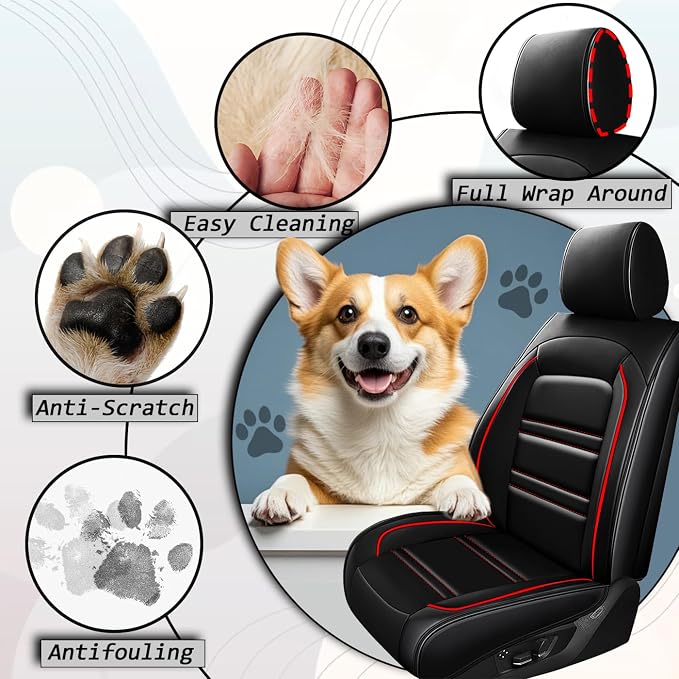 Seat Covers for Toyota 4runner 1991-2025 | 5-Seats Leather Seat Covers - Image 9