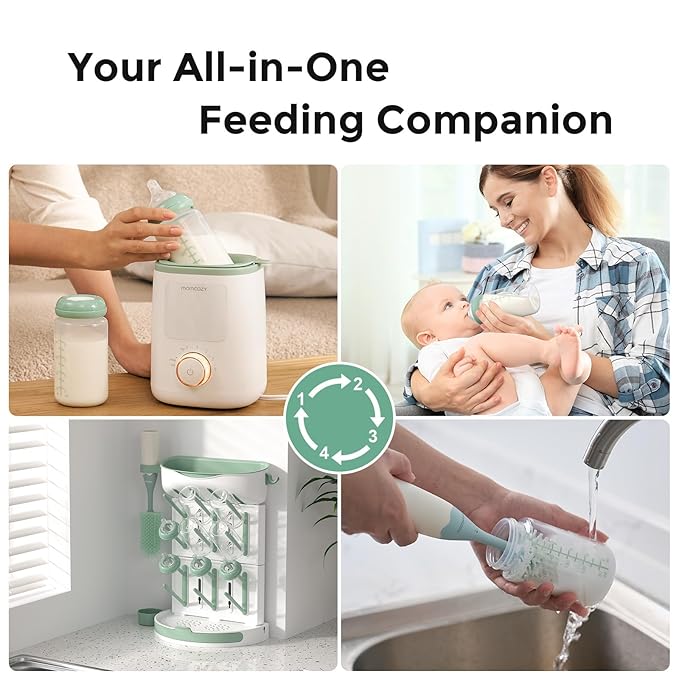 Momcozy Natural Baby Bottle, BPA Free Breast Milk Container, Storage Collection - Image 5