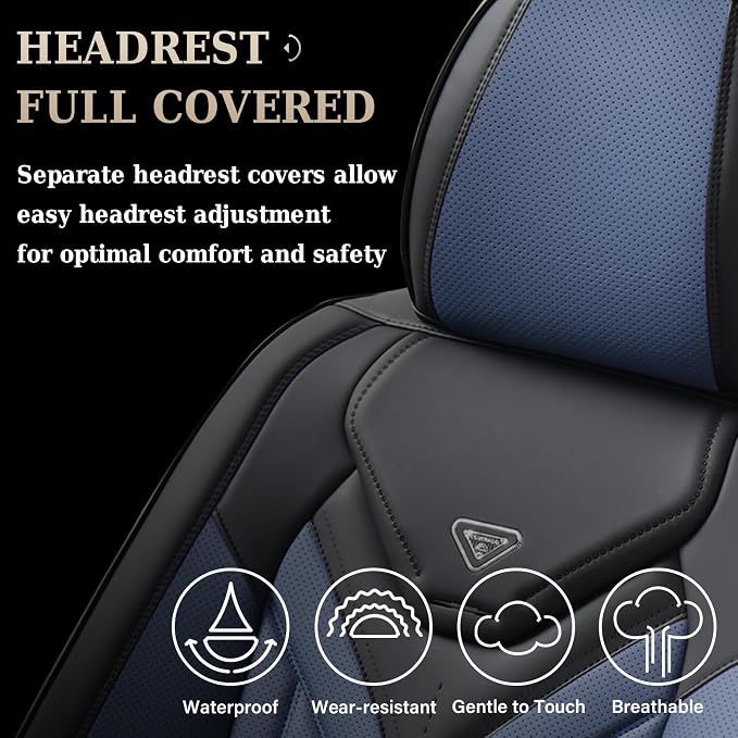 Coverado Seat Covers, Car Seat Covers Front Seats, Leather Seat Covers - Image 6