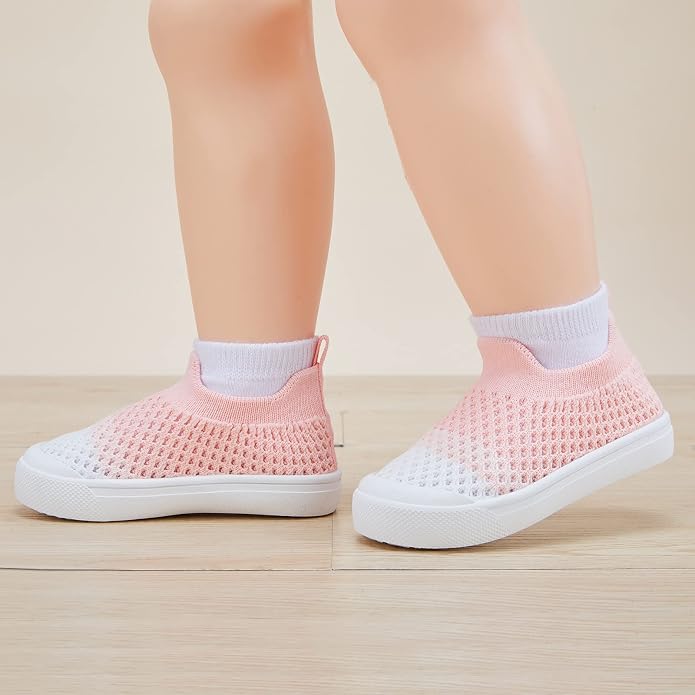 BMCiTYBM Baby Sneakers Girls Boys Lightweight Breathable Mesh First Walkers - Image 2