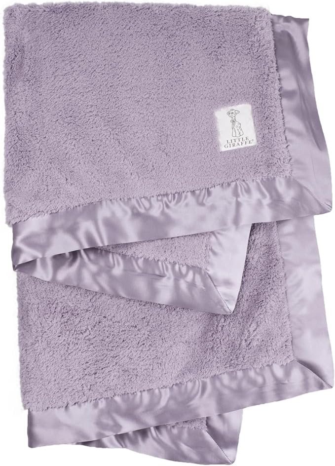 Little Giraffe Chenille Baby Blanket – 29x35” Soft Chenille by LittleGiraffe