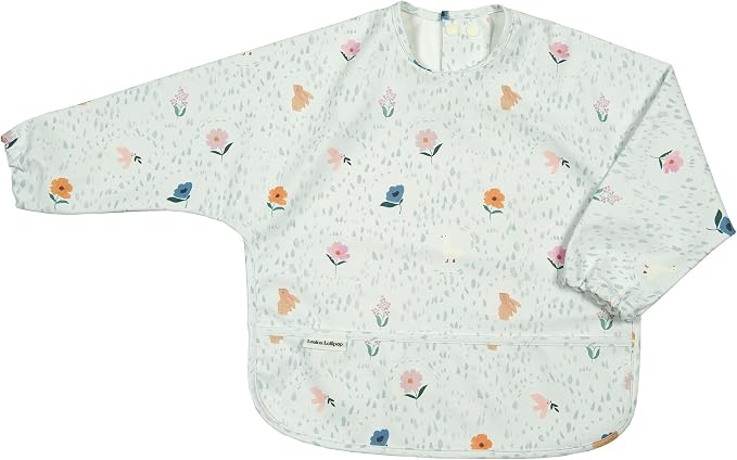 Loulou Lollipop Long Sleeve Mess Free Waterproof Bibs, by LoulouLollipop