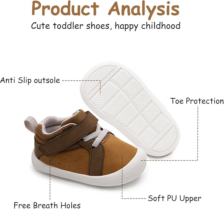 Wide Baby Shoes Boys Girls Zero Drop Barefoot Infant First Walkers Lightweight - Image 6