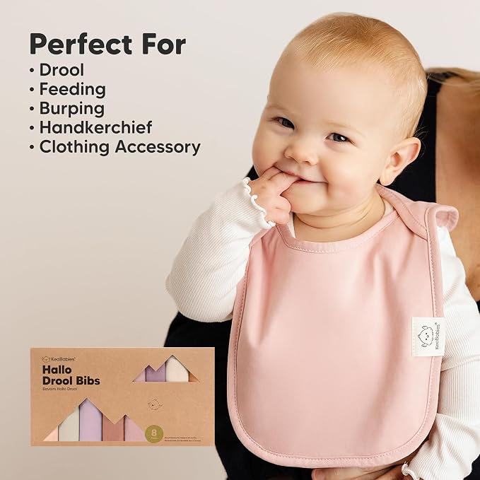 8-Pack Baby Bibs for Boys, Girls - Image 8