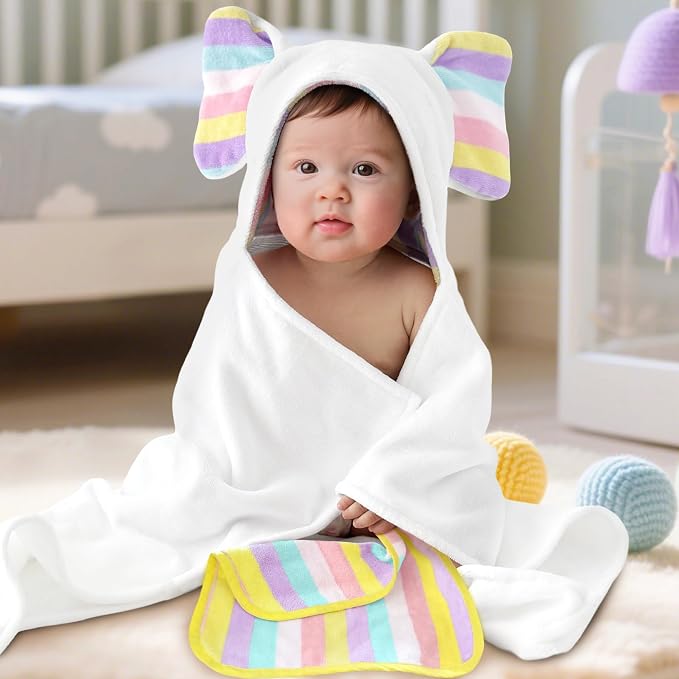 VOOVA & MOVAS Thick Baby Hooded Bath Towel - Image 5