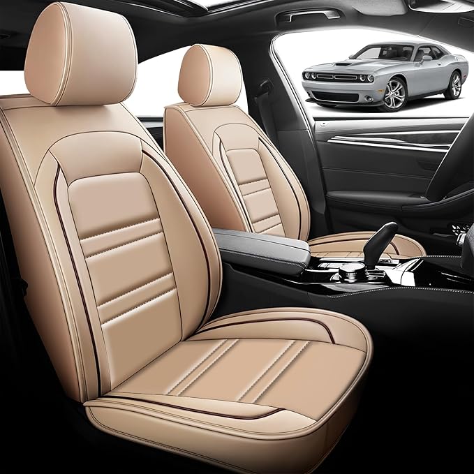 Seat Cover for Dodge Challenger 2008-2023 | Car Seat Covers Front Seats - Image 2