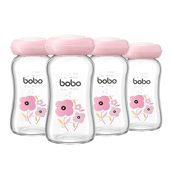 YOHKOH Glass Breast Milk Storage Bottles by Home