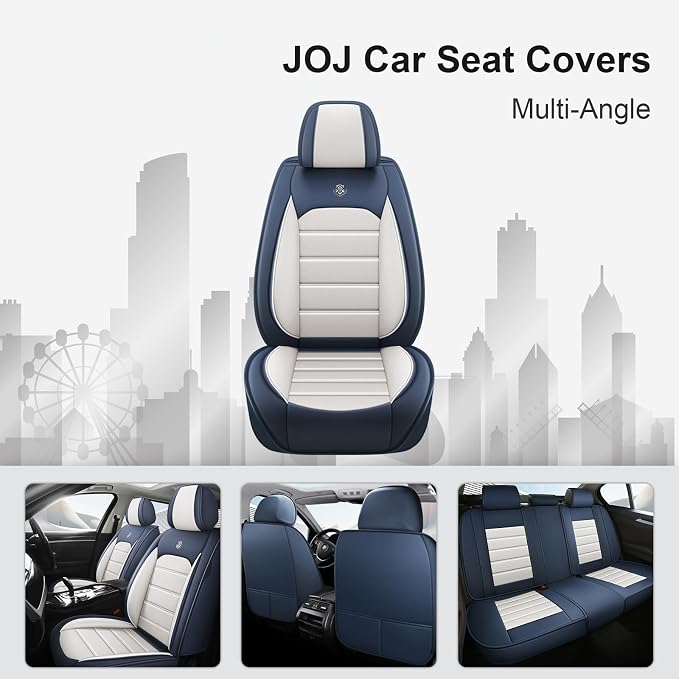 JOJ Car Seat Cover Fit for Toyota Highlander 2001-2025, 7 Seat Car Seat Cover - Image 5