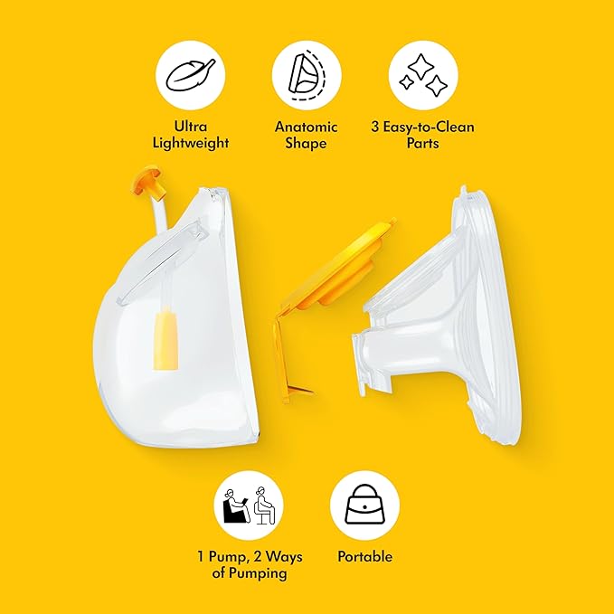 Medela Hands-Free Collection Cups, Compatible - Image 3