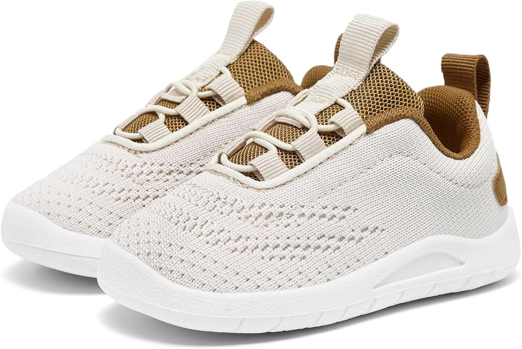 MORENDL Toddler Slip On Sneakers Baby Walking Shoes Non-Slip Breathable Unisex by MORENDL