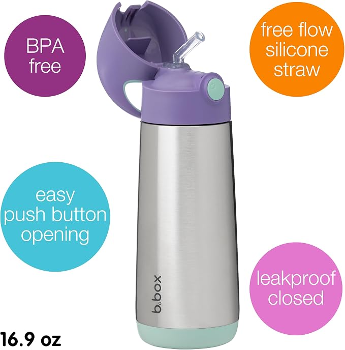 b.box 16.9 oz Insulated Water Bottle - Image 3