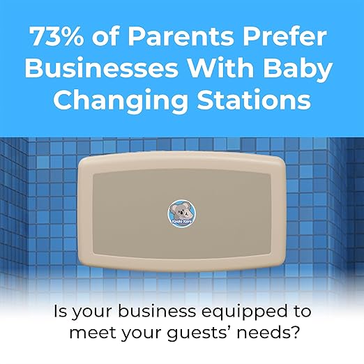 Koala Kare Surface-Mounted Horizontal Baby Changing Station, Model KB300-00 - Image 2