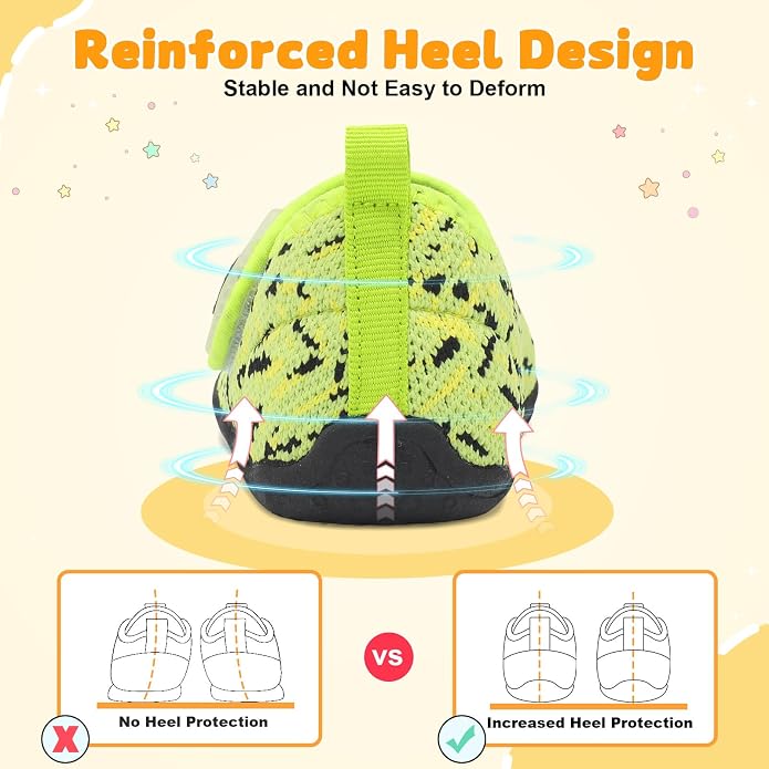 FEETCITY Baby First Walking Shoes Wide Baby Shoes Infant Sneakers Newborn Crib - Image 5