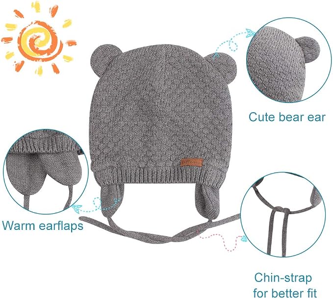 BAVST Baby Beanie Hat for Winter - Image 2