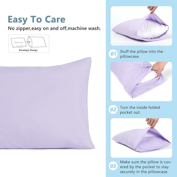 TILLYOU Toddler Pillowcase 2 Pack - Image 5