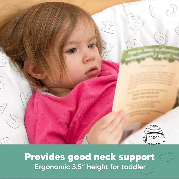 Toddler Pillow with Pillowcase - Image 5
