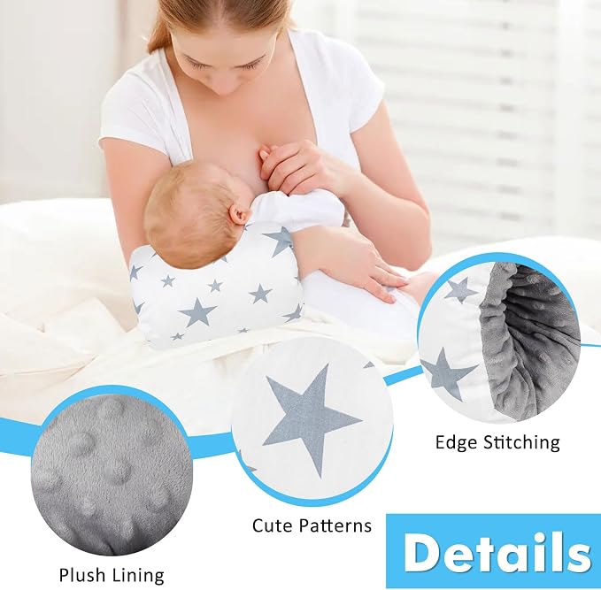 Nursing Arm Pillows for Breastfeeding, Baby Feeding Arm Pillow Portable and - Image 4