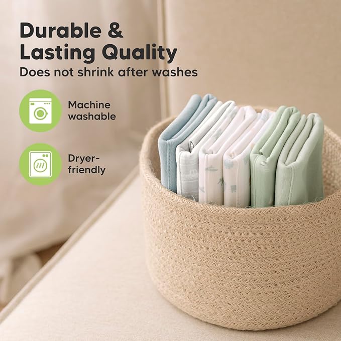 Organic Burp Cloths Baby Boy, Girl - Image 6