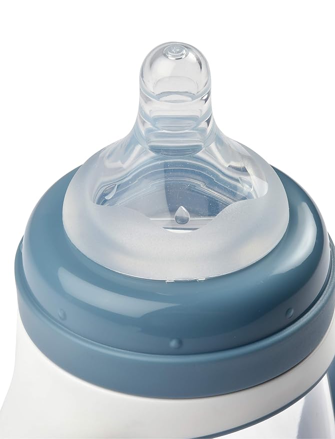 BEABA 2-in-1 Baby Bottle to Transition Sippy Cup, No Spill Sippy Cup, Includes - Image 3
