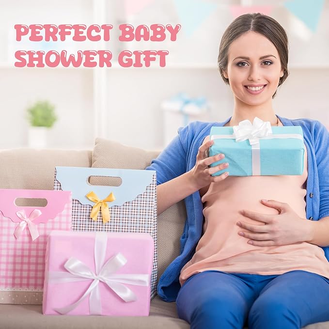 Breling 20 Pcs Baby Muslin Washcloth 12 x 12 Inch 100% Cotton Soft and - Image 6