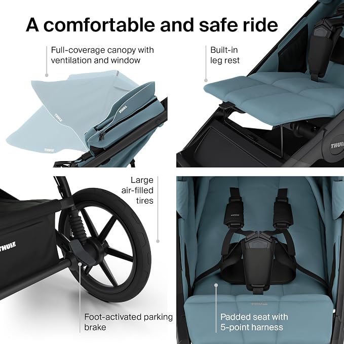 Thule Urban Glide 3 Single Child All-Terrain Stroller - Image 4
